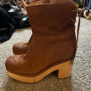 Free People Kenna Platform Clog Boot